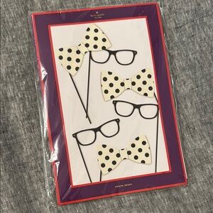 Kate Spade Black and White Party Decorations